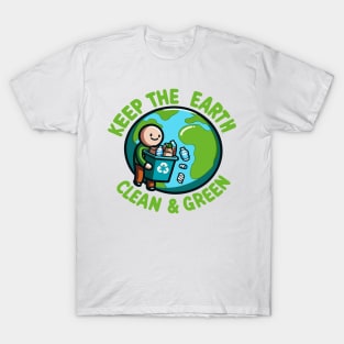 Eco-friendly Recycling: Grow Green T-Shirt